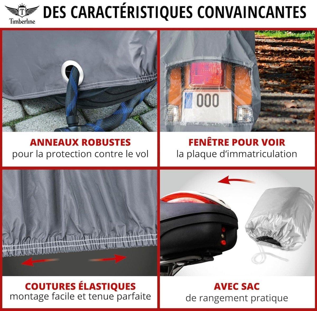 Bâche de Protection Universelle pour Moto - Timberline